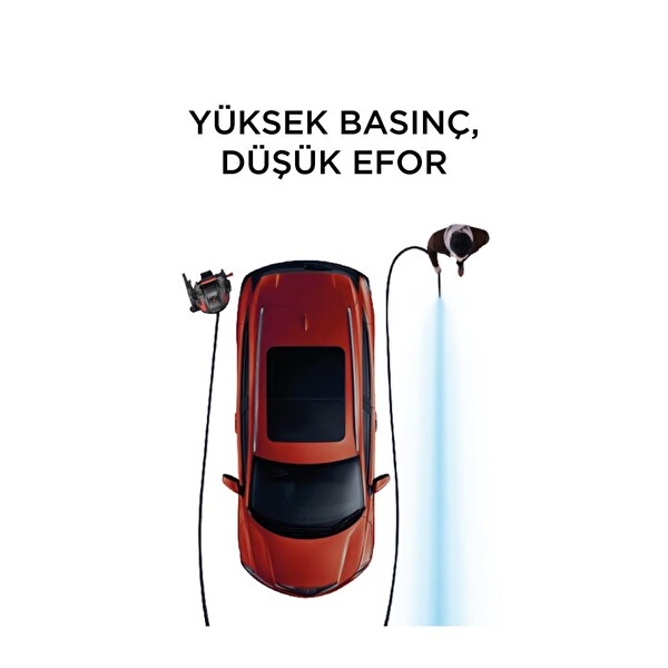Torima HPC-01 2000W 150 Bar Oto Halı ve Bahçe Temizleme Yüksek Basınçlı Yıkama Makinesi Mavi