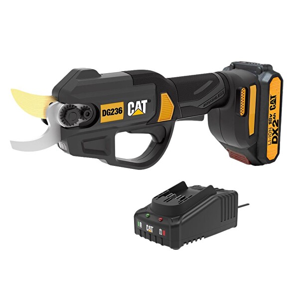 CAT DG236 18 Volt 2.0A Li-ion Tek Akülü Profesyonel Kömürsüz Dal Budama Makası