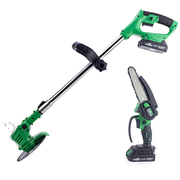 Dawreek Şarjlı Tırpan - Testere Green