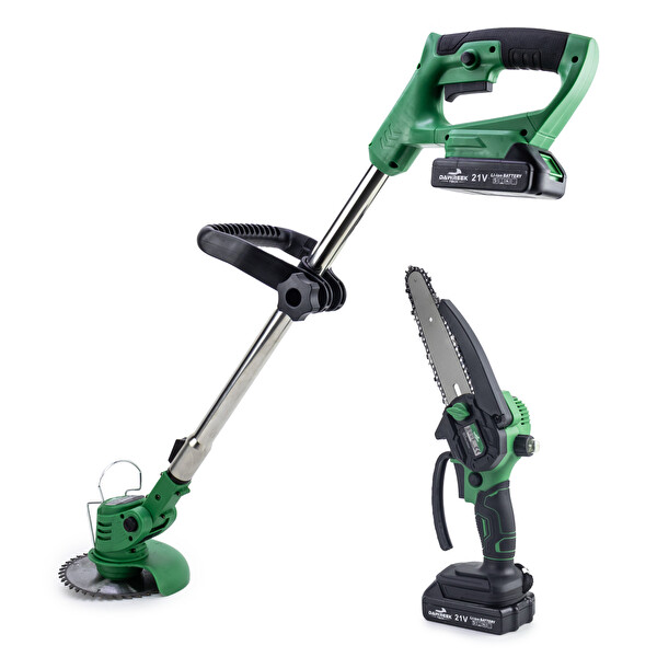 Dawreek Şarjlı Tırpan - Testere Green