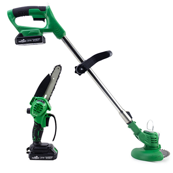 Dawreek Şarjlı Tırpan - Testere Green