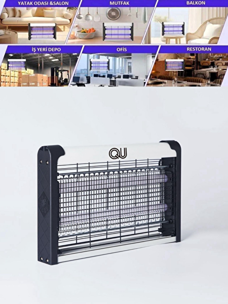 QU Elektrikli Uv Sinek Öldürücü Zincirli Askılı (20W) 300SO