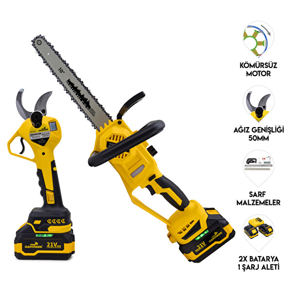 Dawreek Bağ Makası ve Ağaç Kesme Makinesi DW10