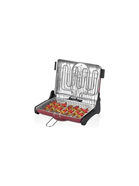 Akel AB661 Çift Telli Kapaklı Elektrikli Izgara 1200 W