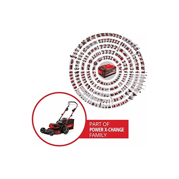 Einhell GP-CLM 47 S HW Li 4X5.2 Ah Akülü Çim Biçme