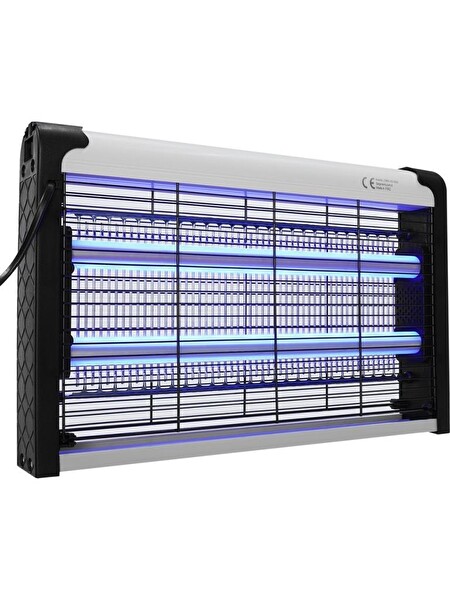 Asonic S26 20W Çift Cam LED Zincir Askısılı Sanayi Tipi 2000V XL Boy Geniş Kapsama Alanı Tek Parça Sinek Öldürücü