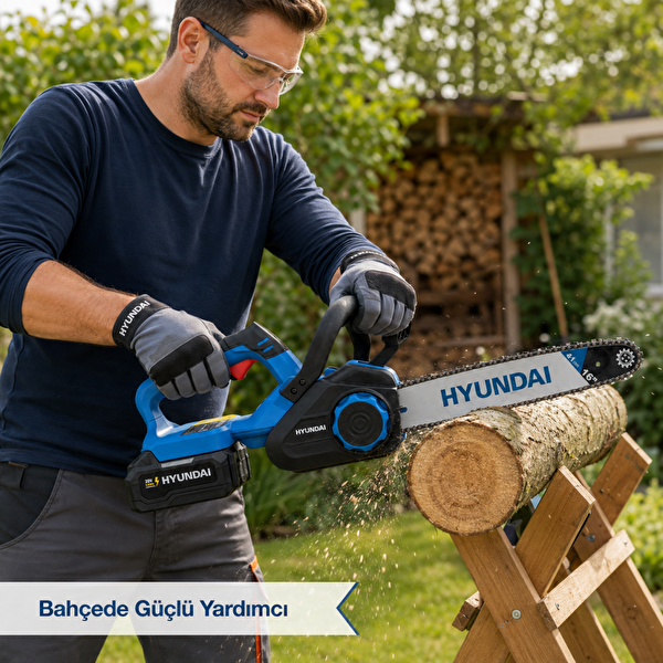 Hyundai HYC402LI 40V 2x4.0Ah Bataryalı 16