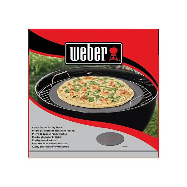 Weber 18412 Square Glazed Pizza Pişirme Taşı