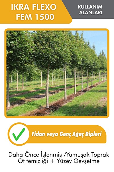 Ikra Flexo Fem 1500 W Elektrikli Çapa Makinesi