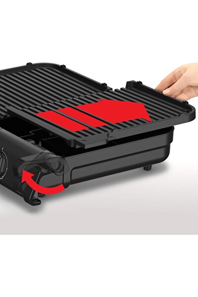 Tefal Family 2400 W Çift Termostatlı XXL Yüzey ve Az Dumanlı 10 Kişilik Elektrikli Izgara