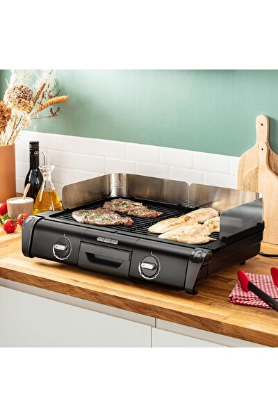 Tefal Family 2400 W Çift Termostatlı XXL Yüzey ve Az Dumanlı 10 Kişilik Elektrikli Izgara