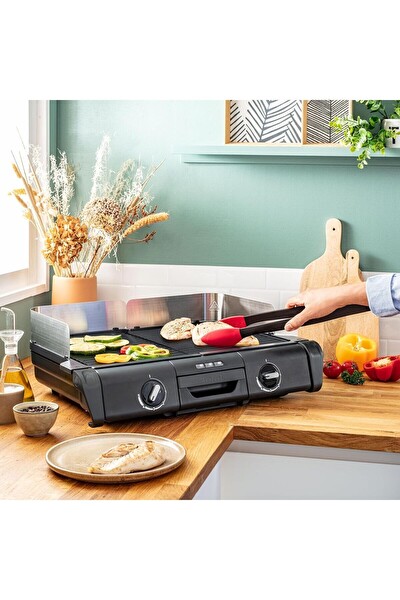 Tefal Family 2400 W Çift Termostatlı XXL Yüzey ve Az Dumanlı 10 Kişilik Elektrikli Izgara