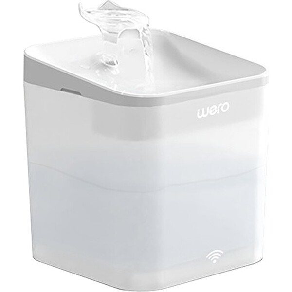 Wero WiFi UV 2.2 L Beyaz Akıllı Kedi Köpek Su Şelalesi