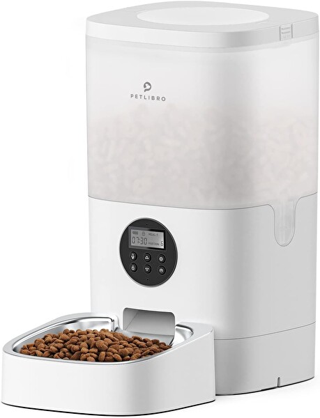 Petlibro 6 L Şeffaf Özel Besleme Programıyla Otomatik Maması Dağıtıcısı