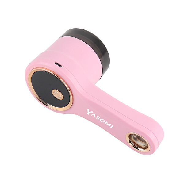 Yasomi DN-31 QuilMate USB Şarj Edilebilir LED Ekran Pembe Tiftik Tüy Toplama Makinesi