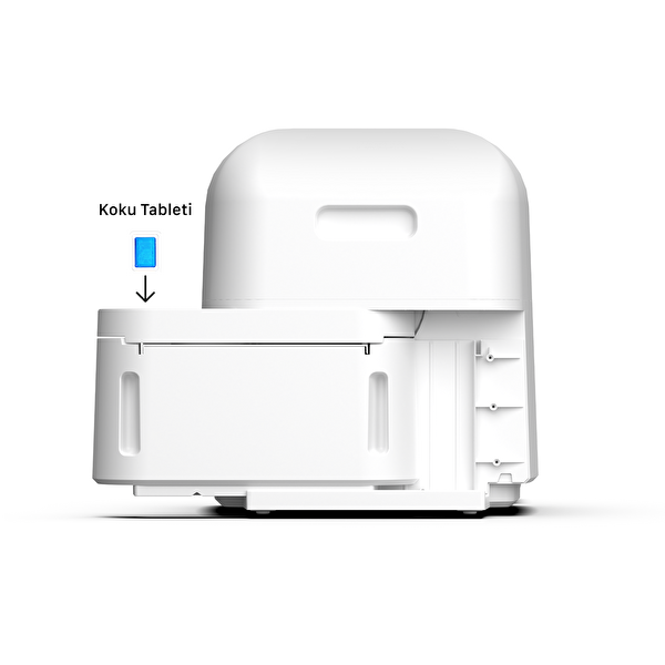 Akıllı Otomatik Kedi Tuvaleti UV Sterilizasyonlu Koku Tableti ve Çıkarılabilir Kum Paspası Cat Cleaner X8620