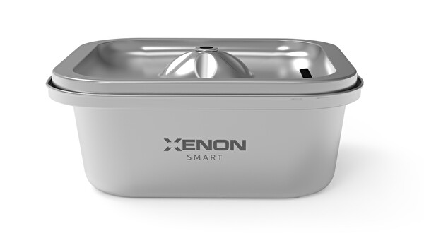 Xenon Smart Akıllı Çift Hazneli Mama Kabı, Ultra Sessiz Su Pınarı ve Yedek Filtre Seti