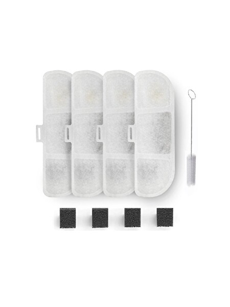 Xenon Smart Akıllı Çift Hazneli Mama Kabı, Ultra Sessiz Su Pınarı ve Yedek Filtre Seti