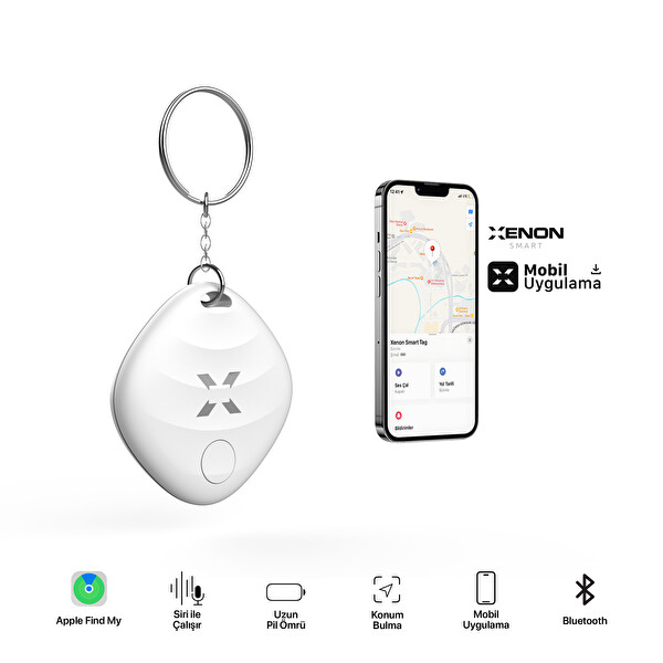 Xenon Smart Akıllı 5 LT Hazneli Çelik Mama Kabı Otomatik Şarjlı Su Şelalesi Smart Tag ve Yedek Filtre 4'lü Pet Seti