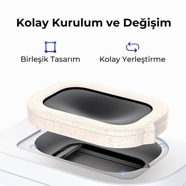 Petkit Purobot Ultra Etkili Koku Kontrolü Yedek Halka Seti 3 Adet