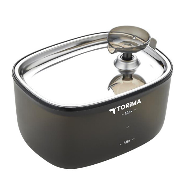 Torima TPD-01 Siyah Otomatik Filtreli Kedi Köpek Su Pınarı Ultra Sessiz Su Şelalesi
