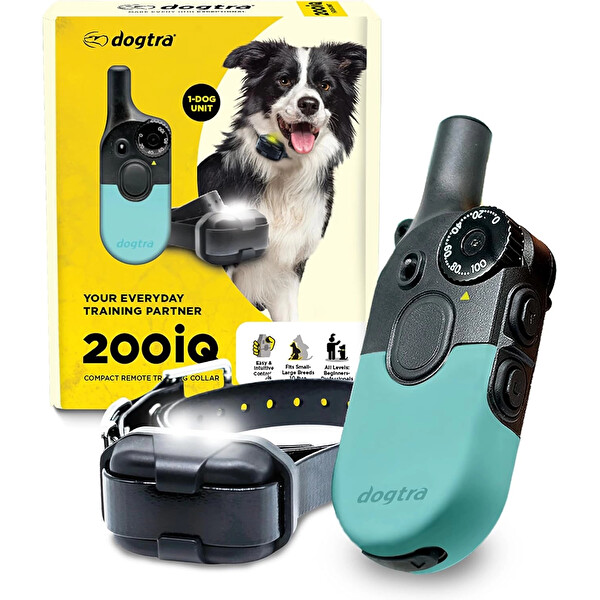 Dogtra 200iQ Uzaktan Eğitim E-Tasması 4.5+ KG Köpekler - Turkuaz