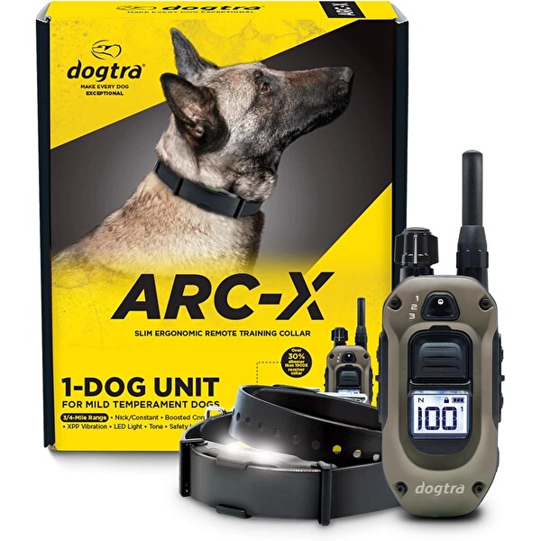 Dogtra ARC-X E-Collar Eğitimi Tasması - 34 Mil 7.5+ KG Köpekler
