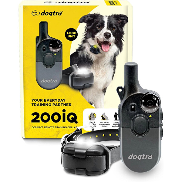 Dogtra 200iQ Uzaktan Eğitim E-Tasması 4.5+ KG Köpekler - Gri