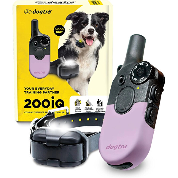 Dogtra 200iQ Uzaktan Eğitim E-Tasması 4.5+ KG Köpekler - Lavanta