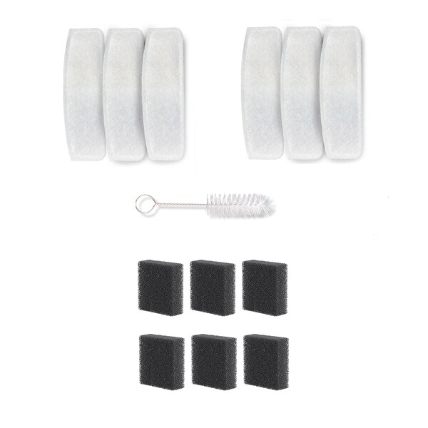 Haustier WF007L Otomatik Kedi Su Sebili Uyumlu - Su Sebili Filtre Seti - 6 Adet