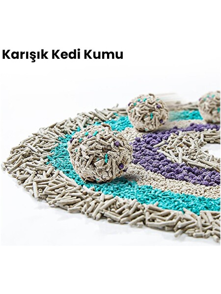 Petkit 5'i 1 Arada Aktif Karbonlu Kedi Kumu