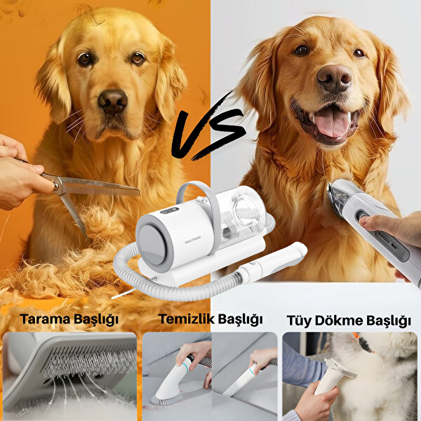Neutron Akıllı Evcil Hayvan Bakım Seti - Kedi - Köpek Bakım Seti
