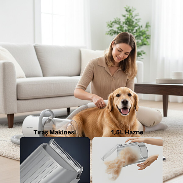 Neutron Akıllı Evcil Hayvan Bakım Seti - Kedi - Köpek Bakım Seti