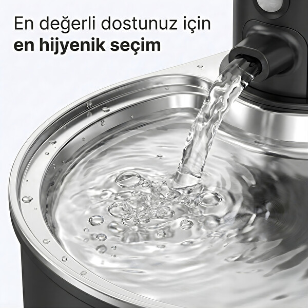 Neutron Akıllı Su Kabı - Evcil Hayvan Su Kabı Otomatik Su Çeşmesi