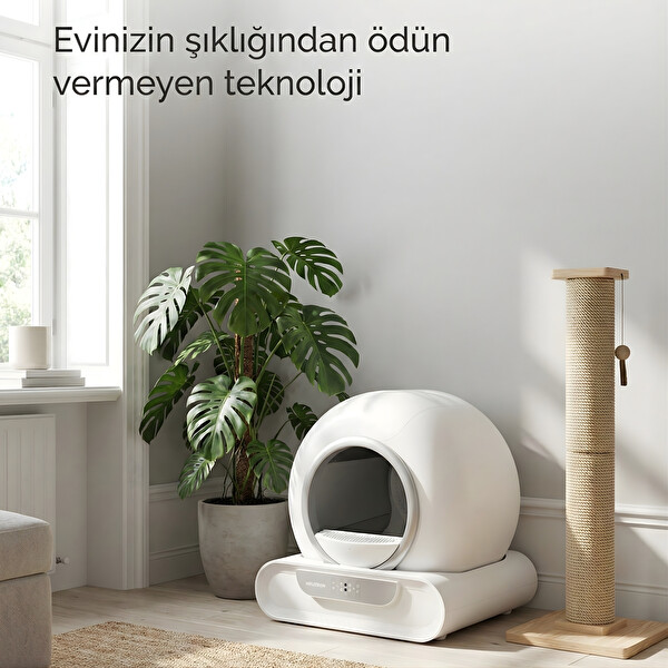 Neutron NTL-PW-65B Yeni Nesil Akıllı Otomatik Kedi Tuvaleti