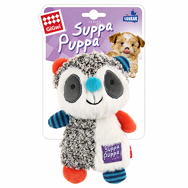GiGwi 8377 Suppa Puppa Sesli Rakun Pelüş Köpek Oyuncağı