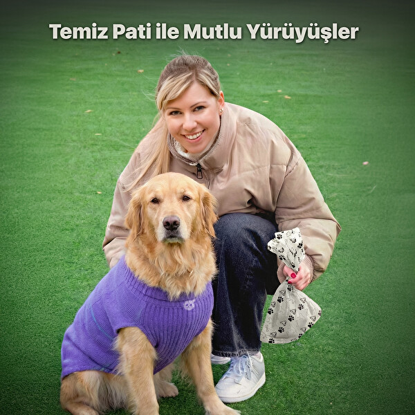 UBPet Köpek Kaka Poşeti Kokulu 120 Adet 8'li Rulo