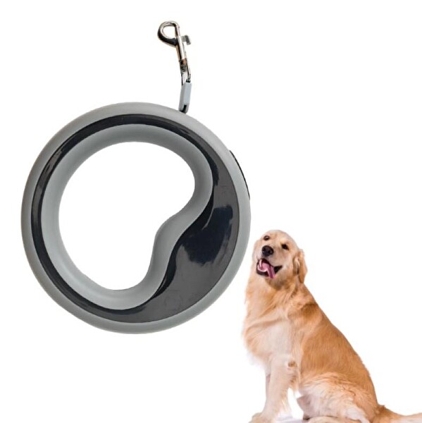 Süslü Pati 2.5 M Otomatik Köpek Gezdirme Tasması