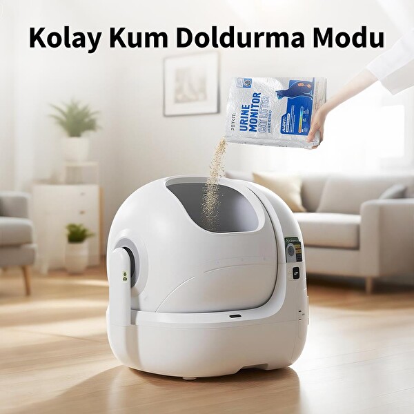 Petkit Purobot Max Pro 2 Akıllı Kedi Tuvaleti (Resmi Distribütör Garantili)
