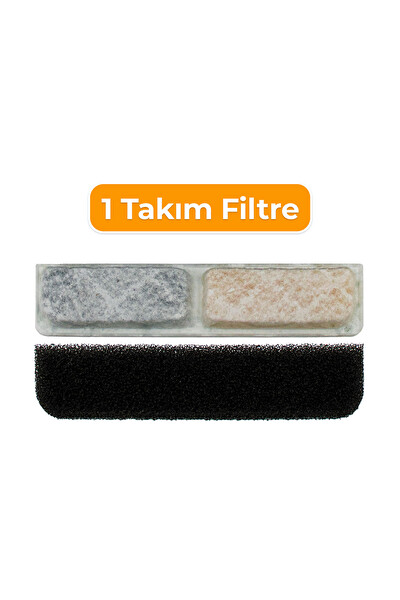 Gobypet Sensörlü Otomatik Kedi Su Sebili İle Uyumlu Yedek Filtre 4'lü Paket