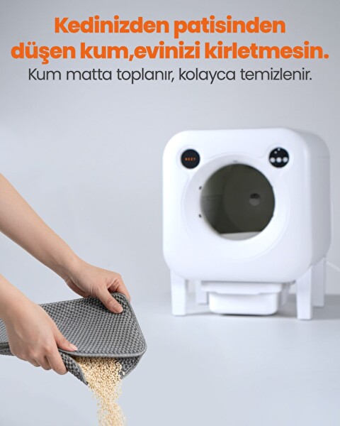 Bezt Smart Cat Pro Kameralı Otomatik Akıllı Kedi Tuvaleti