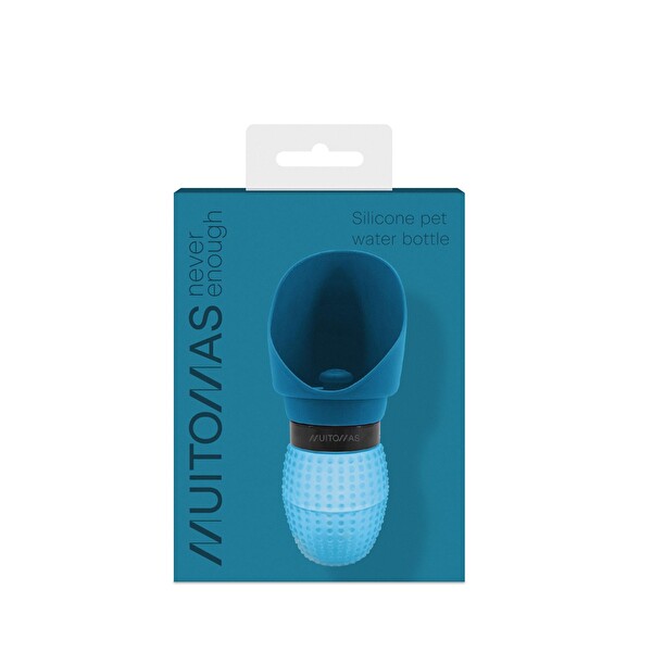 Muitomas 350 ML Mavi Evcil Hayvan Seyahat Suluğu