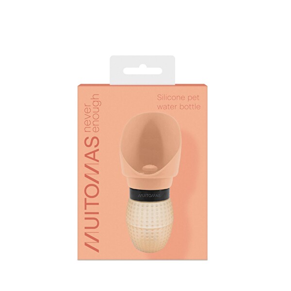Muitomas Evcil Havyan Seyahat Suluğu 350 ML Şeftali Rengi