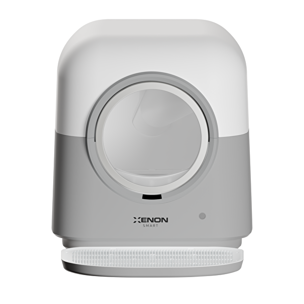 Xenon Smart X8621 60 L Otomatik Kedi Tuvaleti 6 L Atık Haznesi UV Wi-Fi Kilo Takibi Beyaz