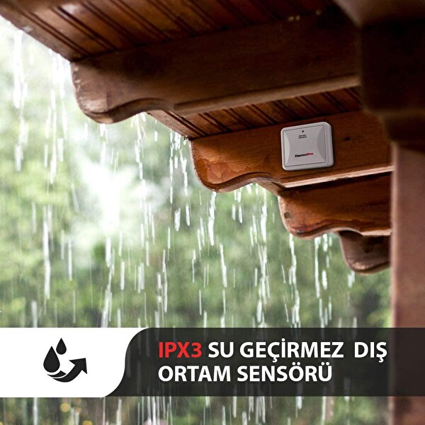 ThermoPro TX-2 TP60S/TP63A/TP65A/TP67A için İlave Dış Sensör