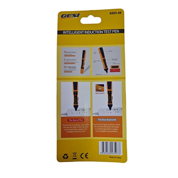 GeSi 6885-48 Faz Kalemi Voltaj Dedektörü