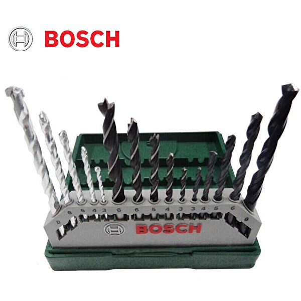 Bosch X-Line Mini Karışık 15 Parça Matkap Ucu Seti