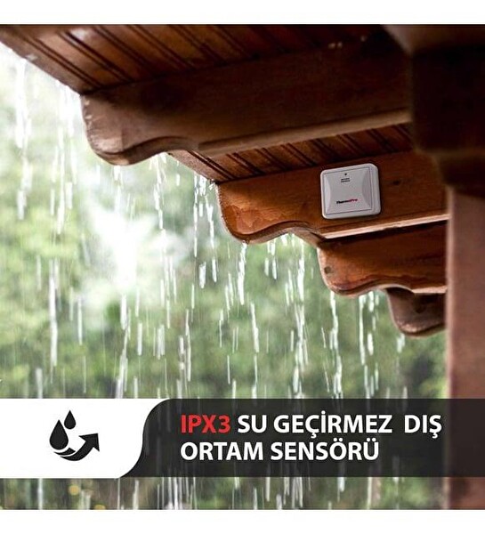 ThermoPro TX-4 Bağlantılı Su Geçirmez Verici Ek Dış Mekan İlave Sensörü