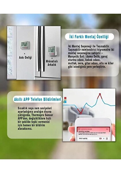 ThermoPro TP-07C Kablosuz Profesyonel Gıda Pişirme Termometresi