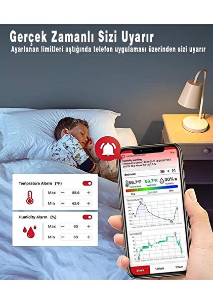 ThermoPro TP-07C Kablosuz Profesyonel Gıda Pişirme Termometresi